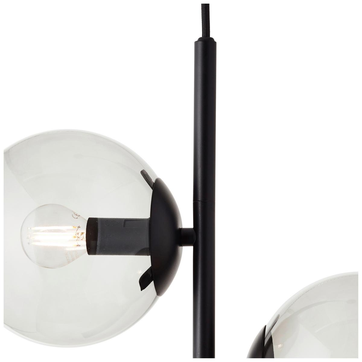 LAMPA ZWIESZANA 99219L93 ARIOL PE3 - przejrzysty/czarny, Lifestyle, metal/szkło (35,2/150,3/15cm) - Brilliant