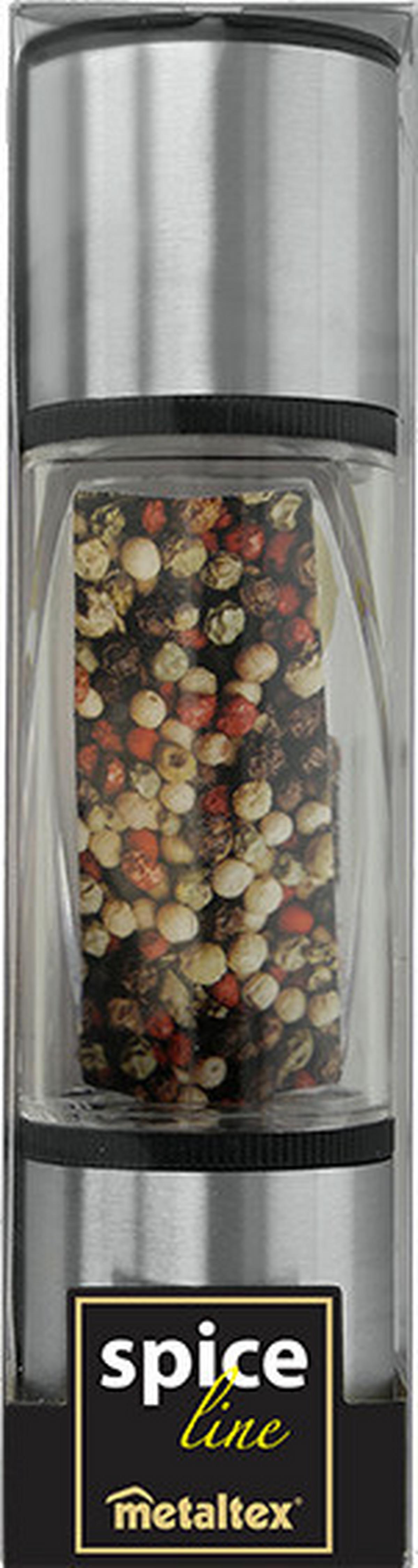 Só- És Borsőrlő Spiceline - műanyag/üveg (5.3/22.5/5.3cm)