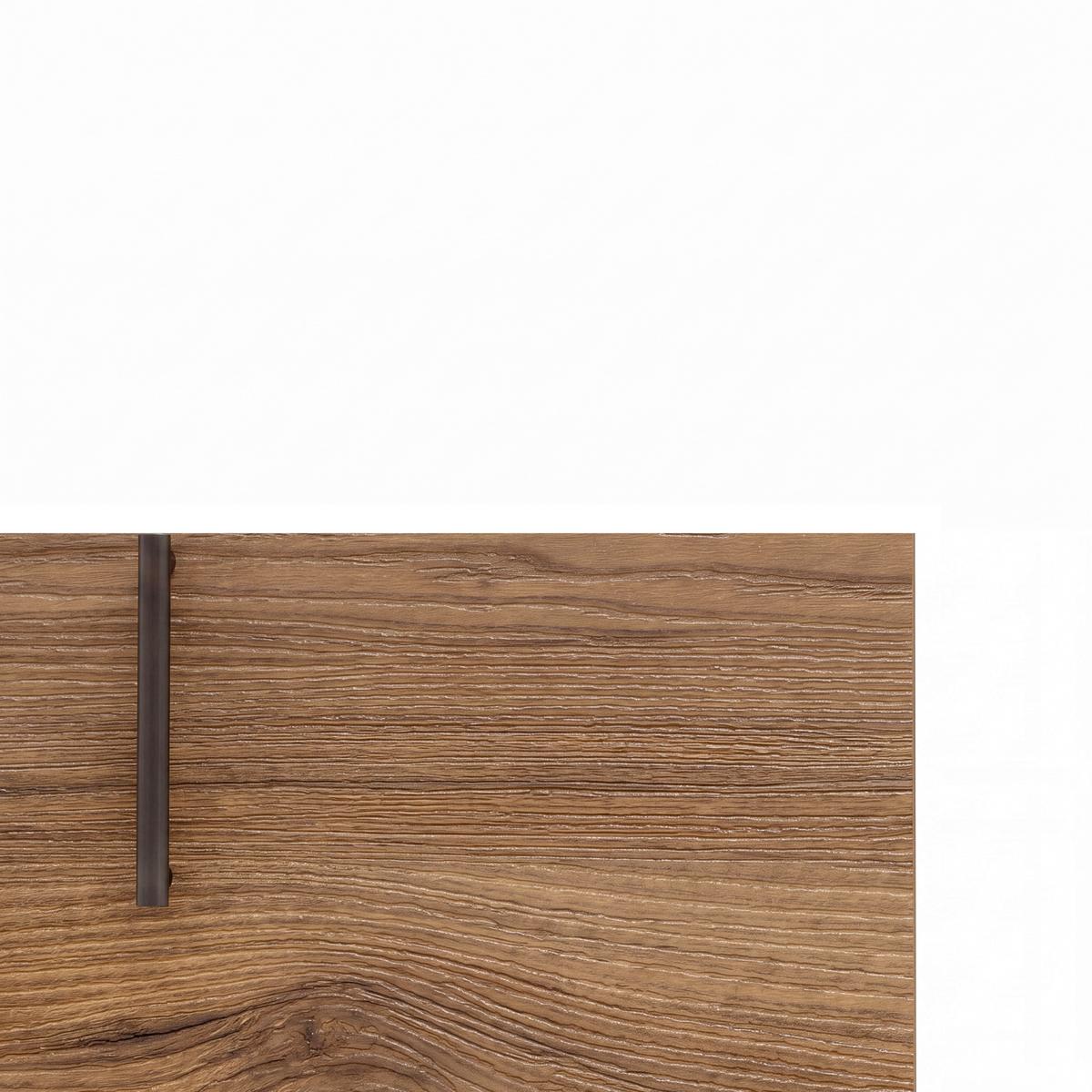 Bază pentru lavoar Lyra - nucă/antracit, Modern, material pe bază de lemn (81/51/46cm)