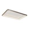 LED-TAKLAMPA BIG - vit/mörkgrå, Modern, metall/plast (108/68/7,5cm) - Premium Living