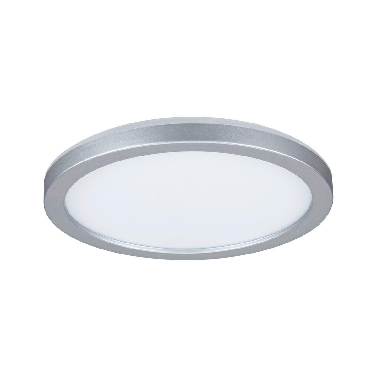 LED-Paneel Atria Shine in Chromfarben max. 11,2 Watt - Chromfarben, Basics, Kunststoff (19cm) - Paulmann