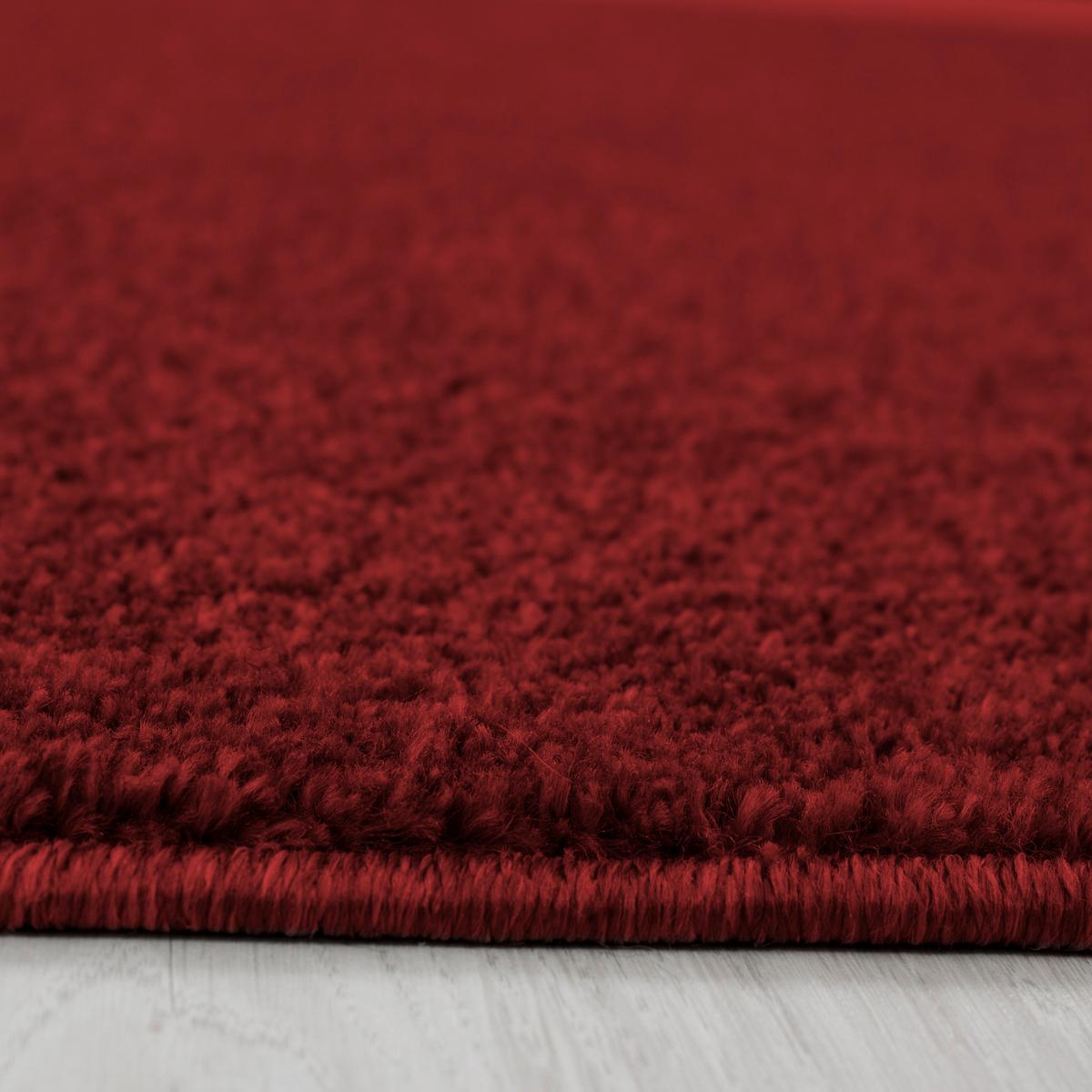 Preproga Z Visokim Florom Ata, Rdeča, 200x290cm - rdeča, Design, tekstil (200/290cm) - Novel