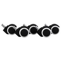 Kolesce Za Vrtljivi Stol Spm1.913 - bela, Basics, umetna masa (5cm) - MID.YOU