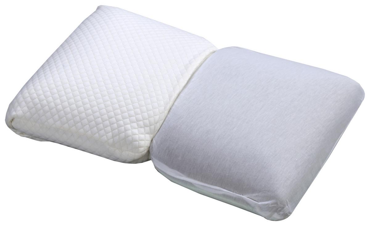 NACKENKISSEN FYNN VISCO FRESH 50X70 CM - Weiss, Design, Textil (50/70cm) - Billerbeck