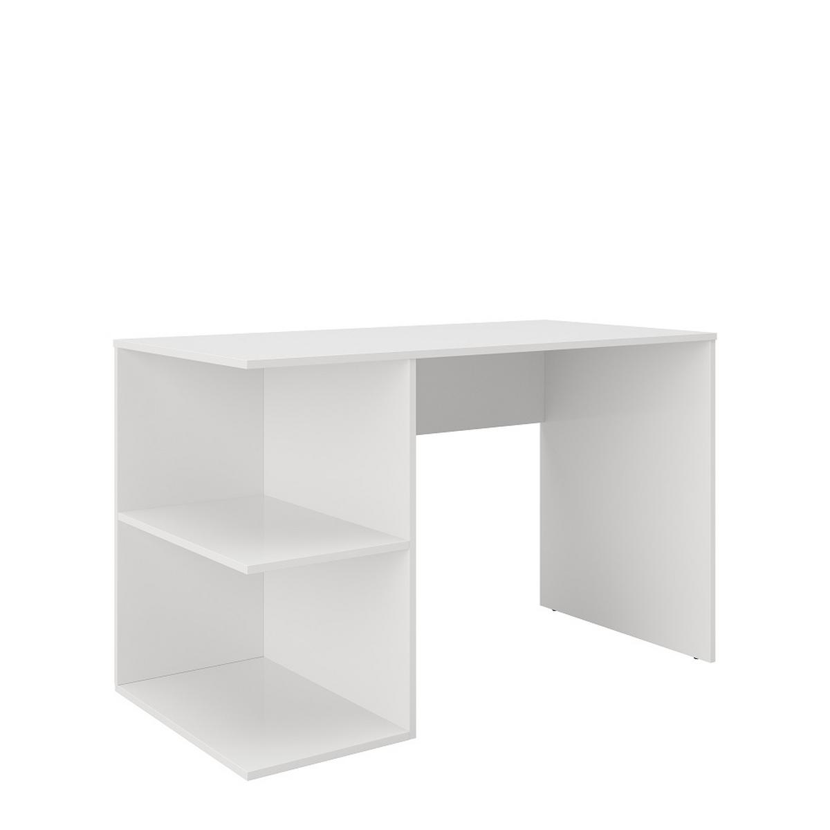 Schreibtisch "Taipei", weiß - Weiß Hochglanz, MODERN, Holzwerkstoff (120/75/60cm) - MID.YOU