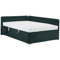 PAT REMI DECOR VERDE - verde/culoare natur, Konventionell, lemn/textil (140/200cm) - Mömax