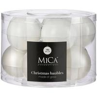Set Kroglic Za Božično Jelko Snow White- 10 Delni Set - Moderno (6cm) - Mömax