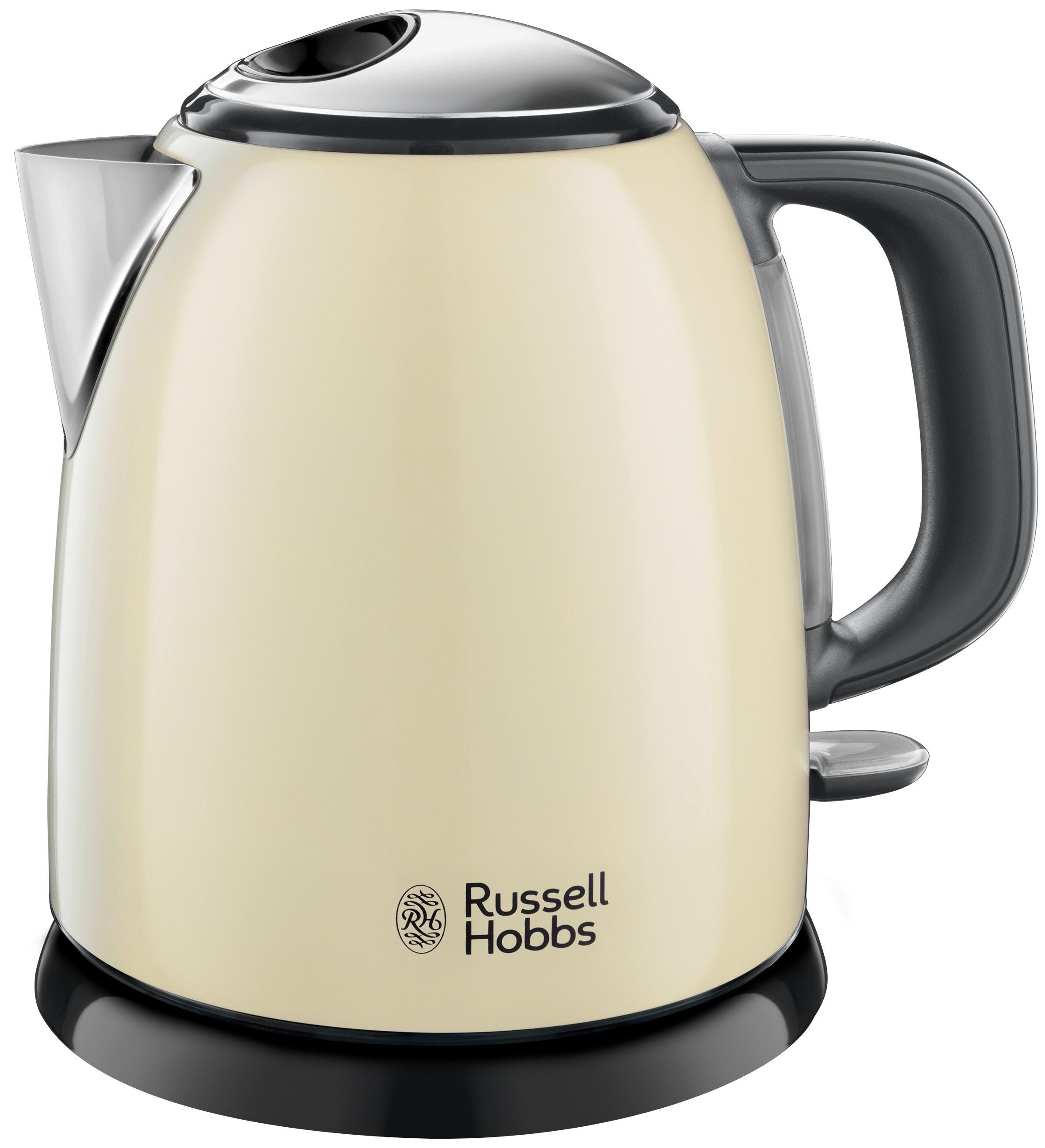 Vízforraló Russell Hobbs Colours+ Mini - krémszínű, Modern, műanyag - Russell Hobbs