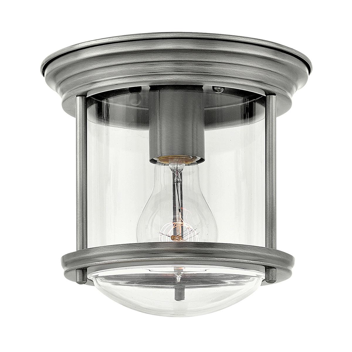 Stropna Svjetiljka Hadrian - boje nikla, Konvencionalno, staklo/metal (19.6/18.5cm) - Elstead Lighting