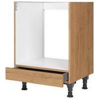 Herdumbauschrank Structura Eiche - Eichefarben, MODERN, Holzwerkstoff (60/87/56cm) - Nobilia