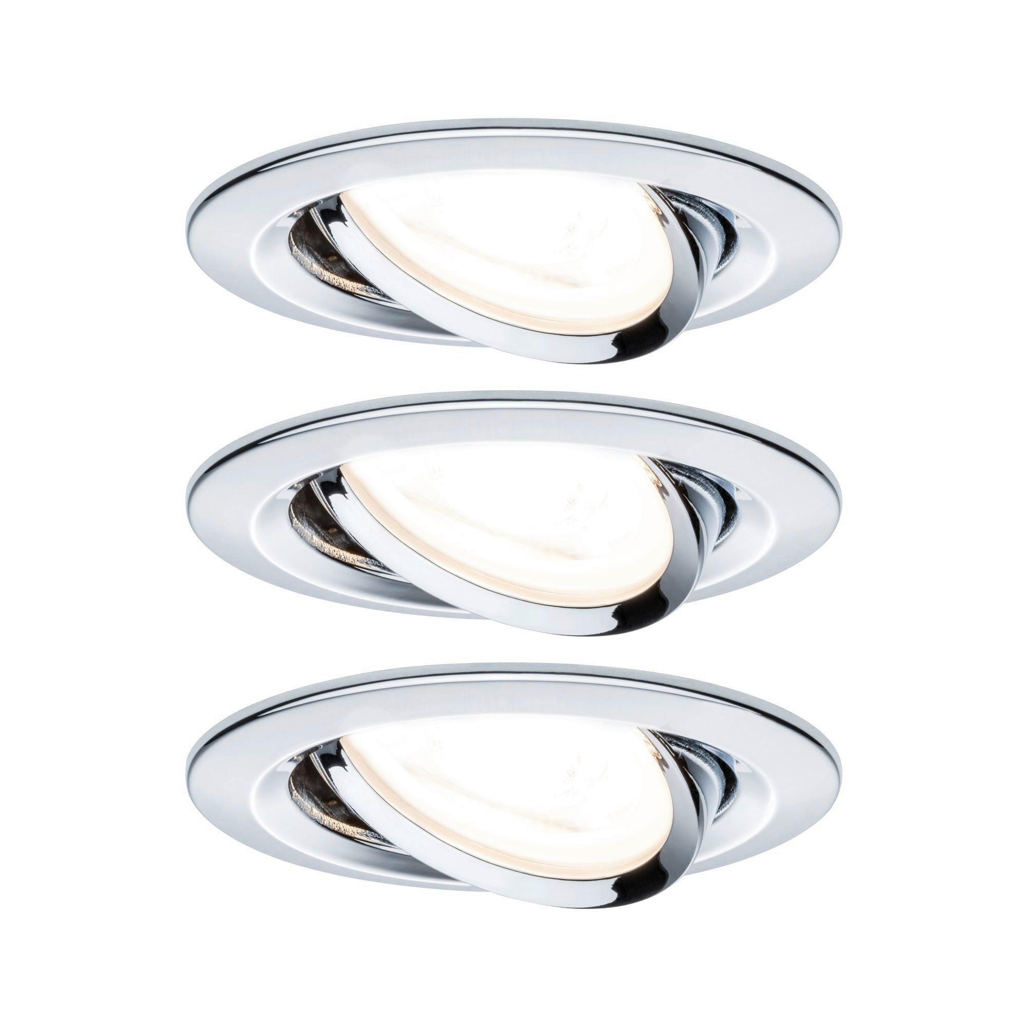 Deckenleuchte Nova max. 6,5 Watt, 3-teilig - Basics (8,4cm) - Paulmann