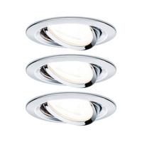 Deckenleuchte Nova max. 6,5 Watt, 3-teilig - Basics (8,4cm) - Paulmann