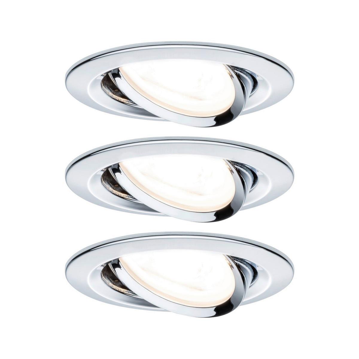 Deckenleuchte Nova max. 6,5 Watt, 3-teilig - Basics (8,4cm) - Paulmann