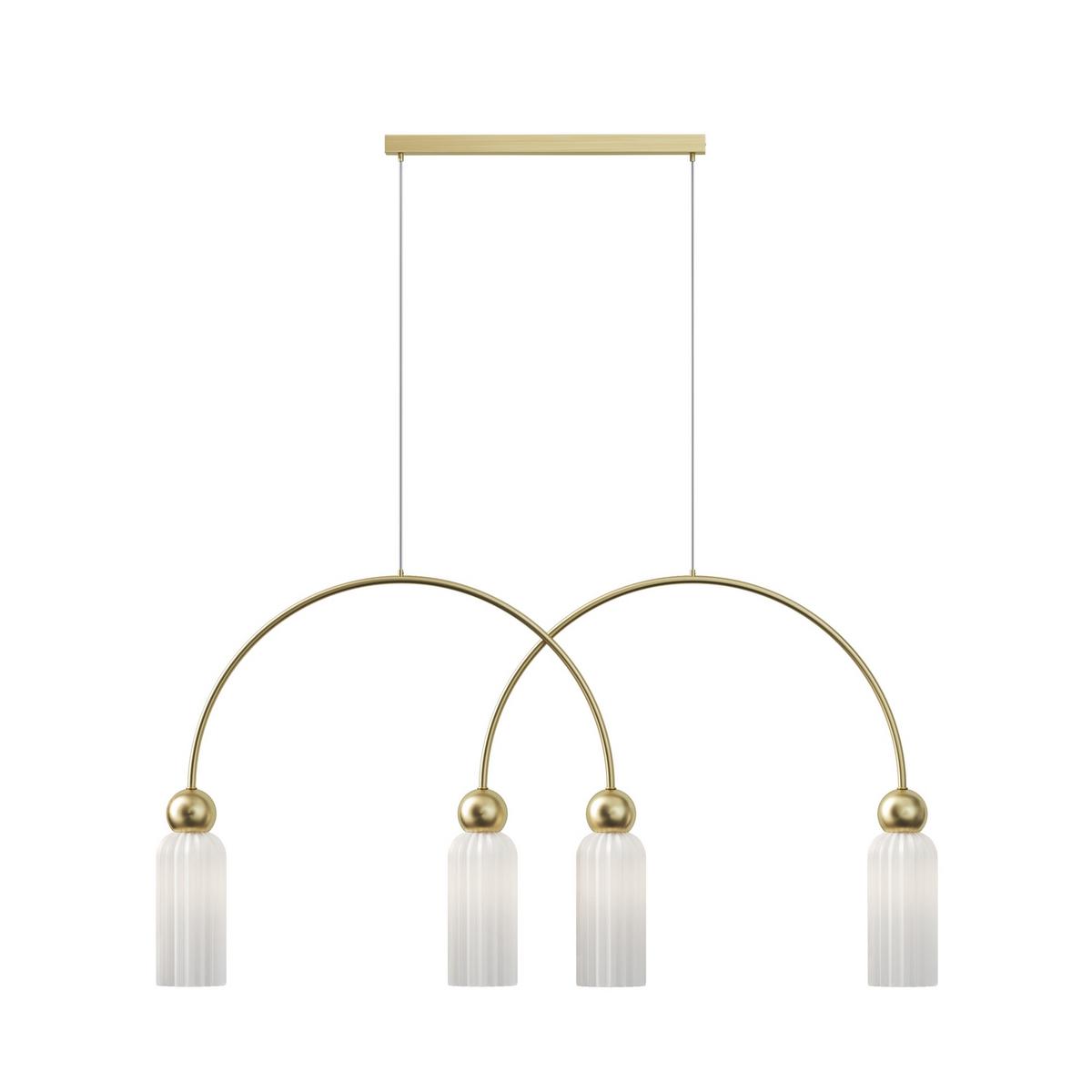 Pendelleuchte Mod302pl-04w - Goldfarben, Design, Metall (110/360/10cm) - MAYTONI