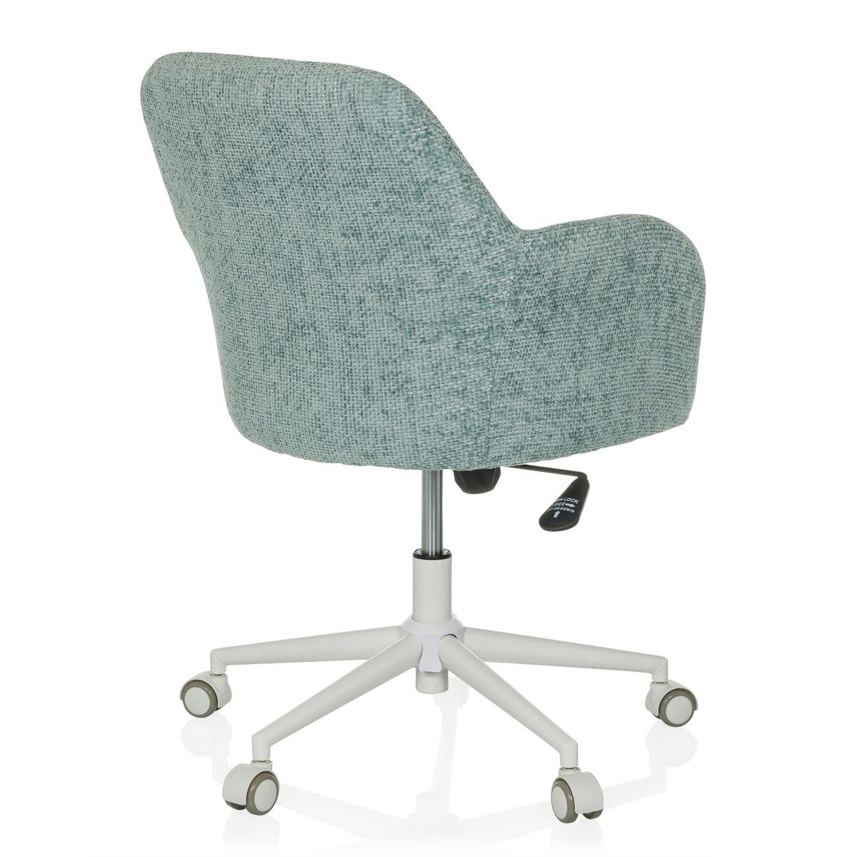 Vrtljivi Stol Solao Home, Metino Siva - metino siva/bela, Moderno, kovina/tekstil (58/78/60cm) - MID.YOU