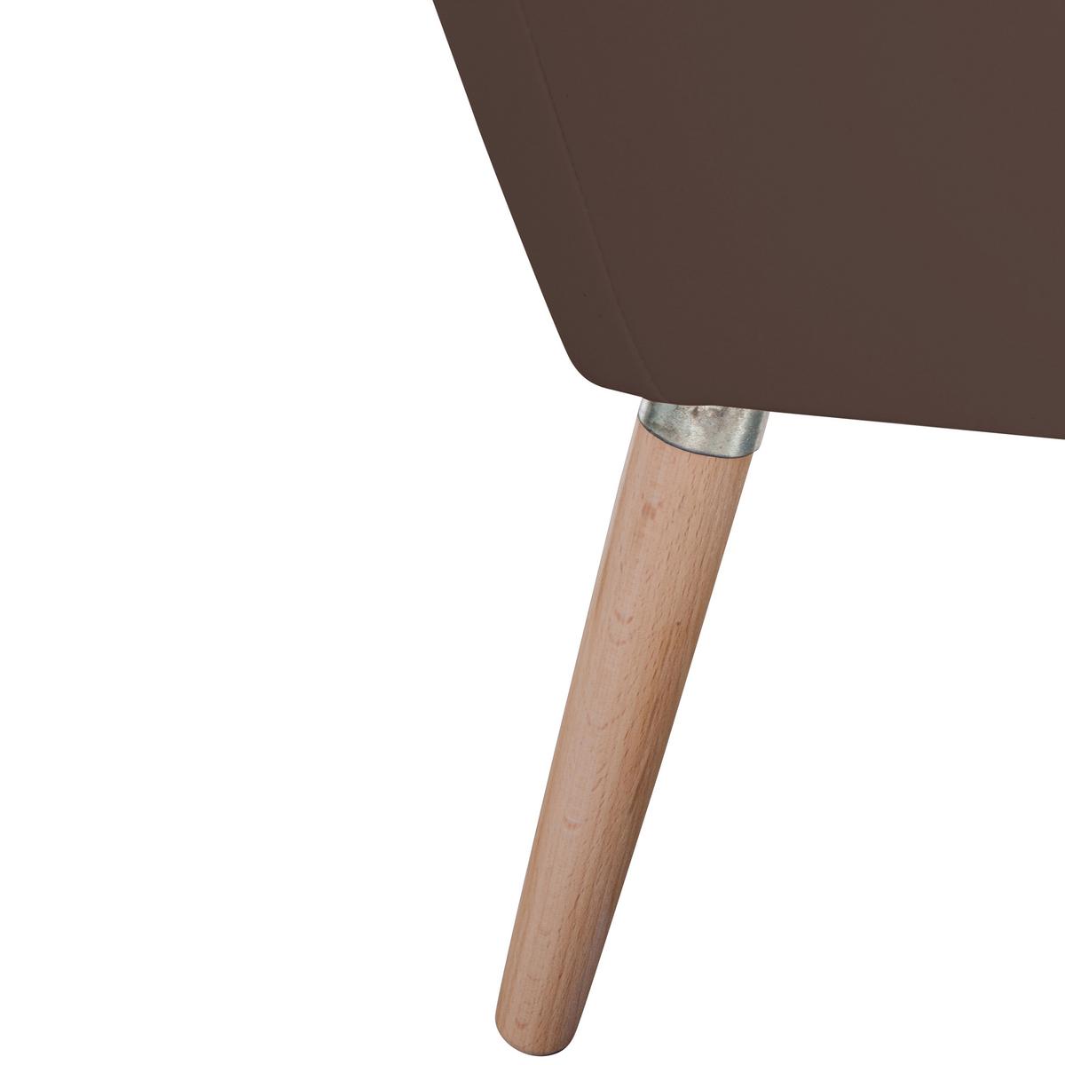 SESSEL ALEGRO - Buchefarben/Braun, Design, Holz/Textil (67/81/71cm) - Max Winzer