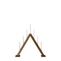 Weichnachtspyramide Ariele Hellbraun - Hellbraun, Basics, Holz (8/57,5/62cm) - Markslöjd