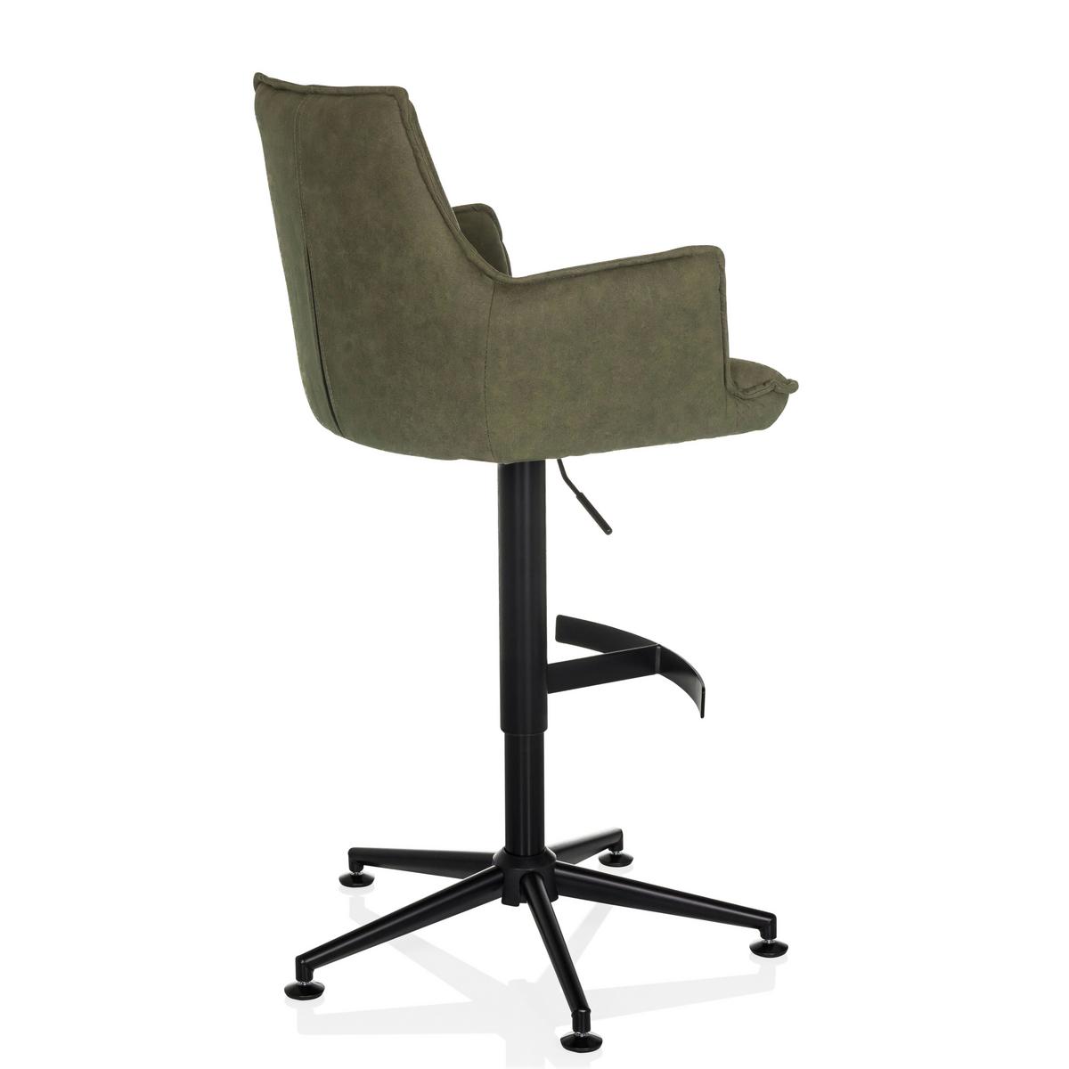 Barski Stol Solao Life High, Zelena - črna/zelena, Moderno, kovina/umetna masa (55/93/56cm) - MID.YOU