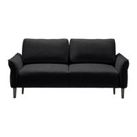 CANAPEA CU 3 LOCURI CUSTOM - crem/negru, Modern, textil (183/85/92cm) - Mömax