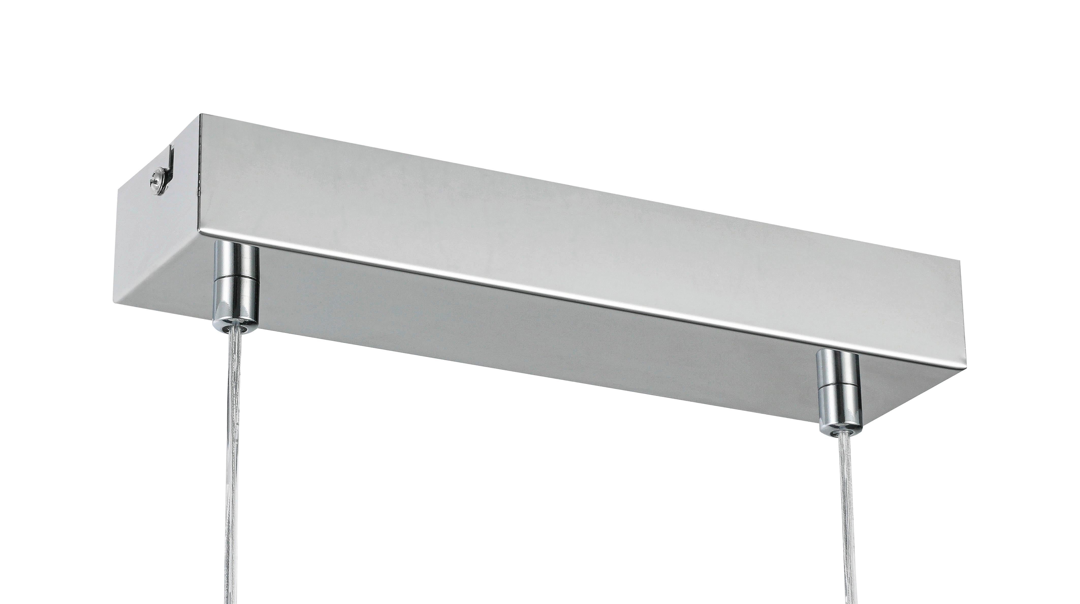 LED-HÄNGLAMPA MODERNI - pärlemor/kromfärg, Modern, metall/glas (75/15/120cm) - Mömax