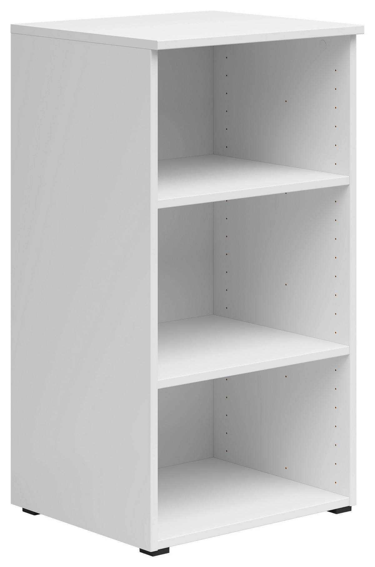 Regal Multistauraum Weiß - Anthrazit/Weiß, MODERN, Holzwerkstoff/Kunststoff (45/83/40cm) - Mömax