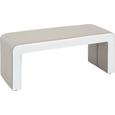 Klop Emmy - odtenki umazano rjave/bela, Moderno, les (121/50/50cm) - Modern Living Klop Emmy - odtenki umazano rjave/bela, Moderno, les (121/50/50cm) - Modern Living