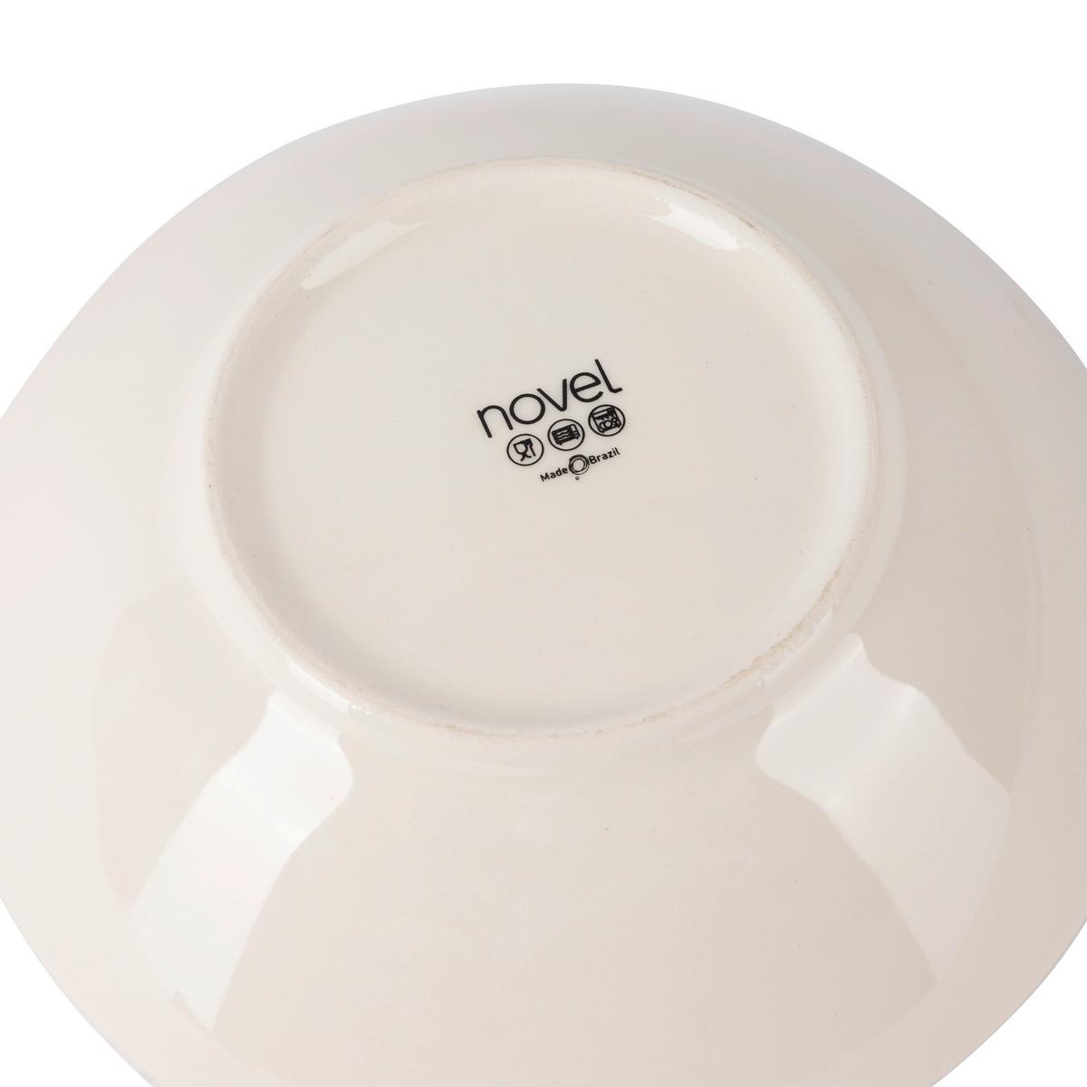 ZASTAWA STOŁOWA FLOWER - biały, Lifestyle, ceramika - Novel