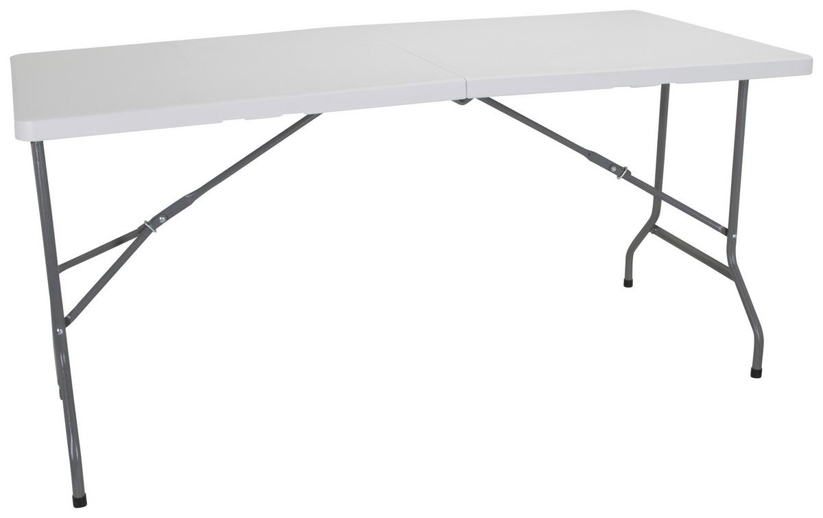 Pisalna Miza Easy Up Multi Ii, Bela - srebrne barve/bela, Moderno, kovina/umetna masa (70/152/74cm) - MID.YOU