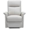 RELAXFÅTÖLJ CARLO - beige/svart, Klassisk, metall/läder (77/103/84cm) - Mömax