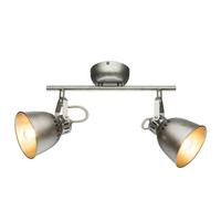 Strahler Hernan max. 40 Watt - Silberfarben, Basics, Metall (33/11,5/21,2cm) - Globo