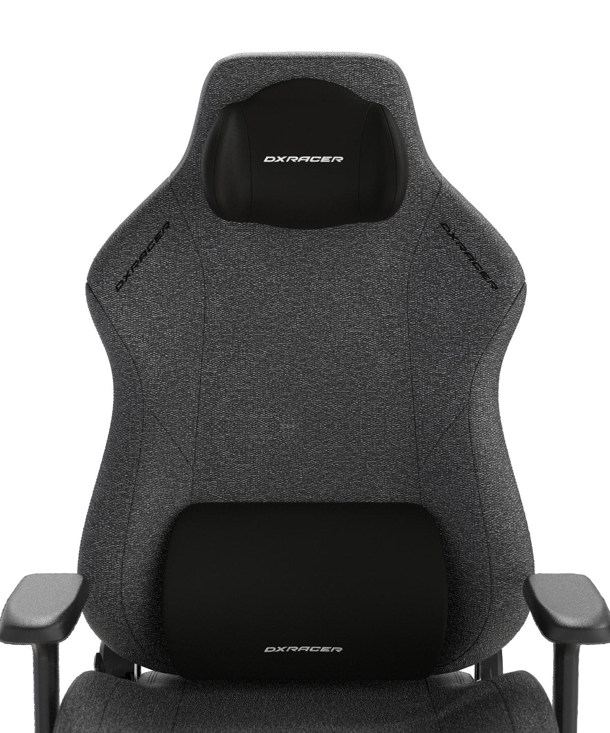Gamingstuhl Tank Anthrazit/Schwarz - Anthrazit/Schwarz, MODERN, Textil/Metall (80/140/80cm) - Dxracer
