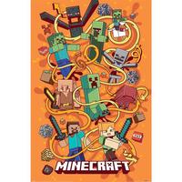 POSTER MAXI POSTER MINECRAFT - Papier (61/91,5cm)