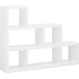 Raumteiler in Weiß mit 6 Fächern - Weiß, MODERN, Holzwerkstoff (155/117/35cm) - MÖMAX modern living