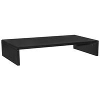 Tv-rátét Fekete Aktion - fekete, Modern, faalapú anyag (70/12,8/35cm)