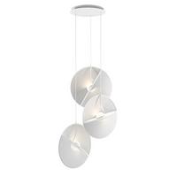 PENDELLEUCHTE REFLEX - Weiss, Trend, Kunststoff/Textil (73/30/260cm) - MAYTONI