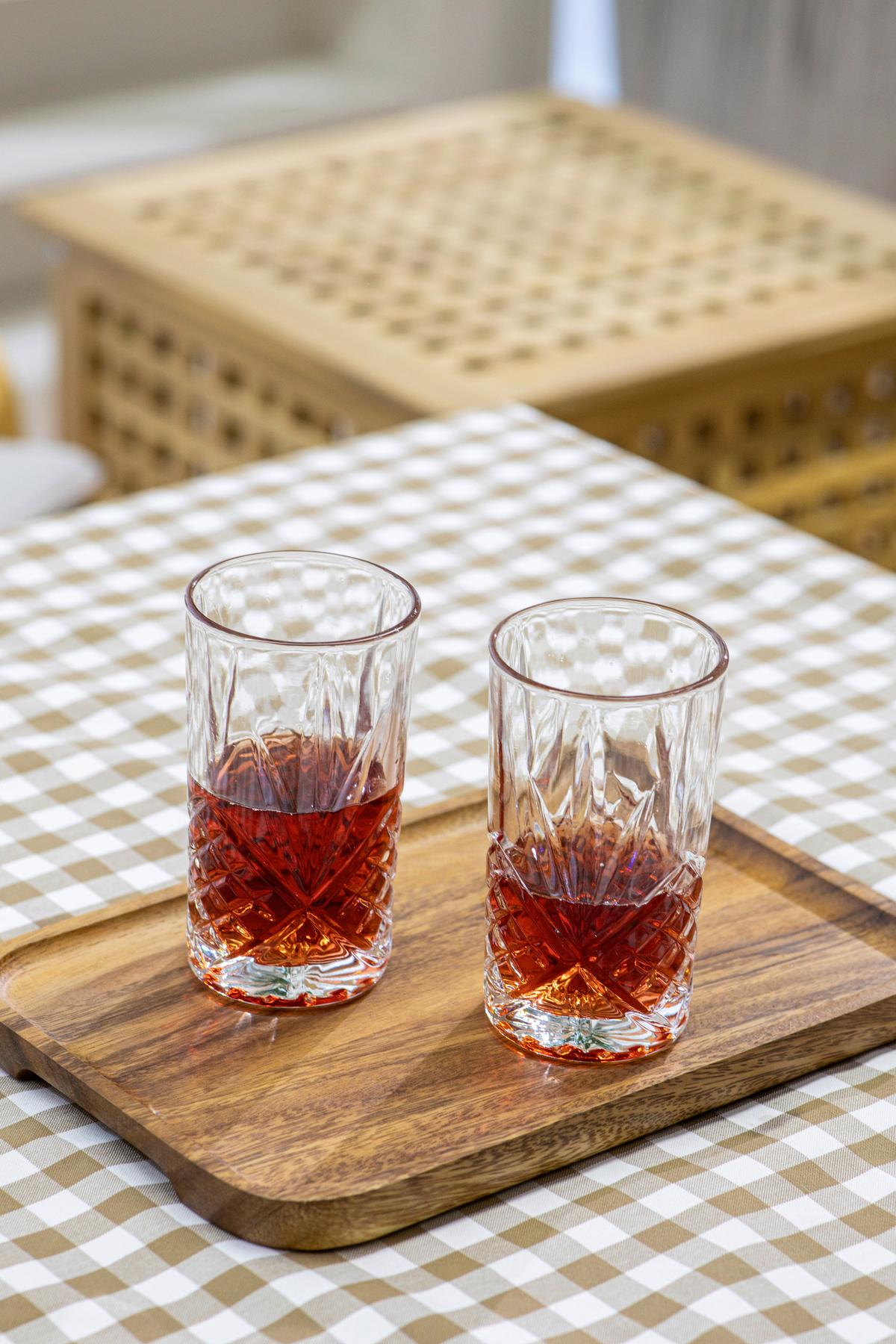 Set Kozarcev Longdrink, 6 Kos - prosojno, Basics, steklo (7.7/13.8cm) - Echtwerk