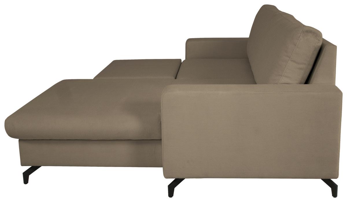 Kutna Garnitura Clara - bež, Moderno, tekstil (240/177cm) - Modern Living