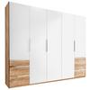 Ormar S Klasičnim Vratima Level 36a - bijela/boje hrasta, Moderno, drvni materijal/metal (250/216/58cm) - Modern Living