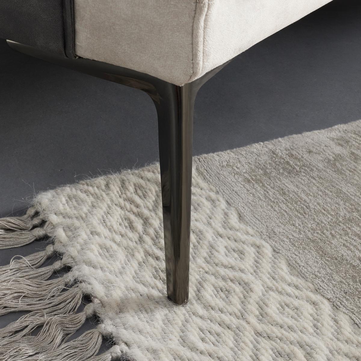 Sarokkanapé Donna - bézs/szürke, Modern, textil/fa (345/68/176cm) - Bessagi Home
