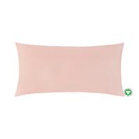 Kissenhülle Bio-Lisa Uni Rosa ca. 40x80cm - Rosa, MODERN, Textil (40/80cm) - ecoTree