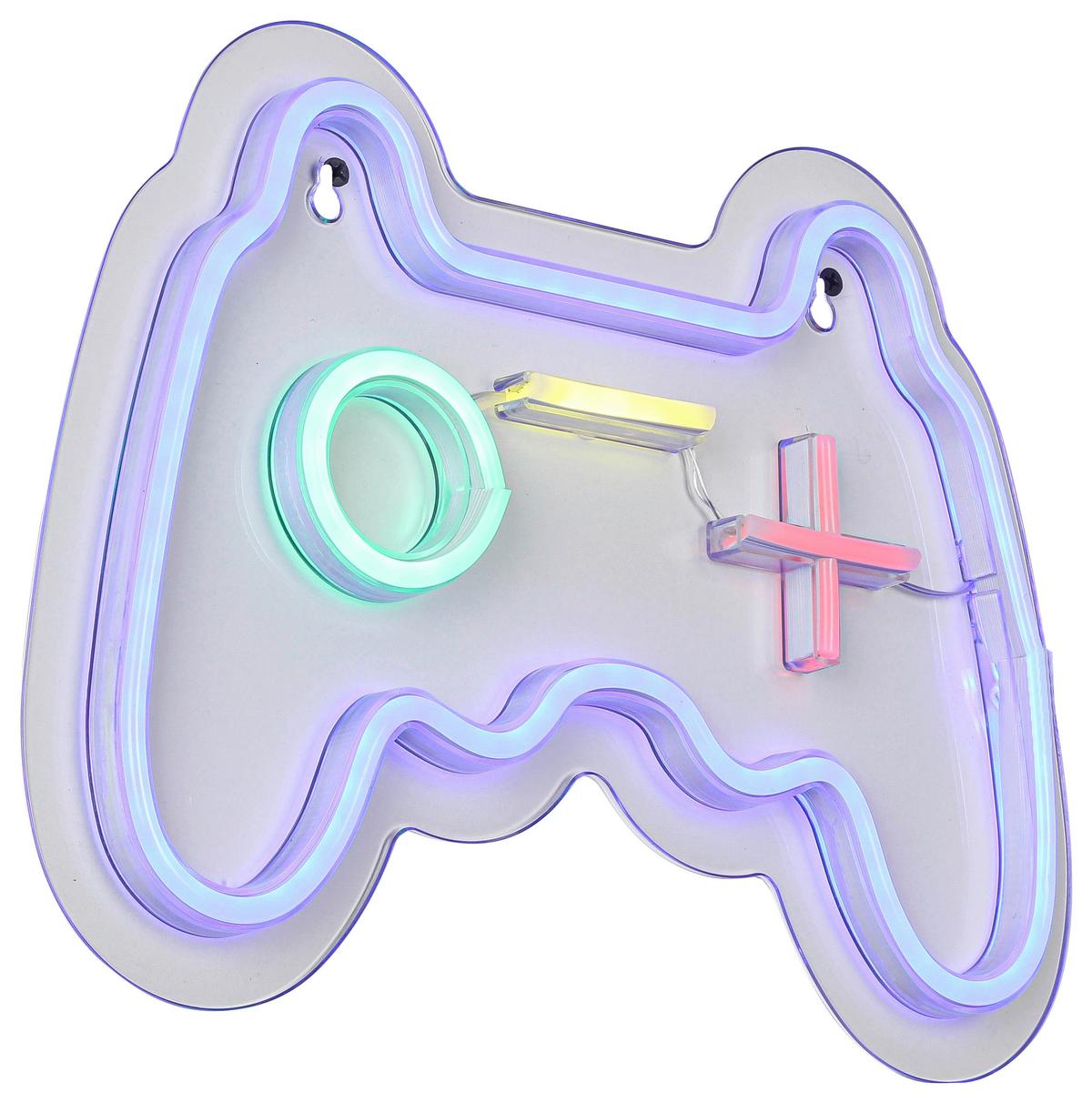 Led Díszlámpa Spieli - áttetsző/fehér, Modern, műanyag (30/22/1,30cm) - Mömax