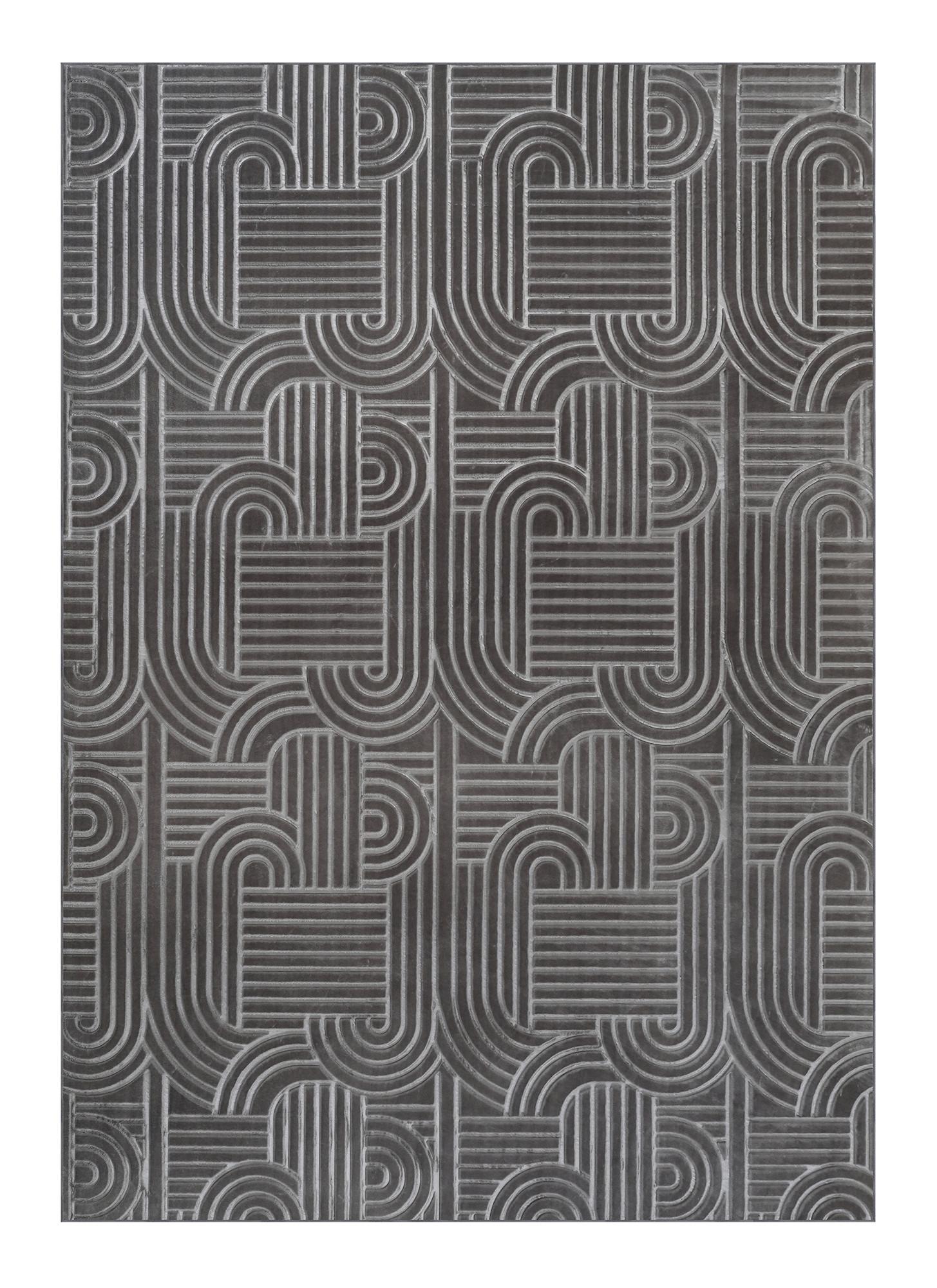 Läufer Calma125 Anthraz It 80x150 Cm - Anthrazit, Basics, Textil (80/150cm) - Kayoom