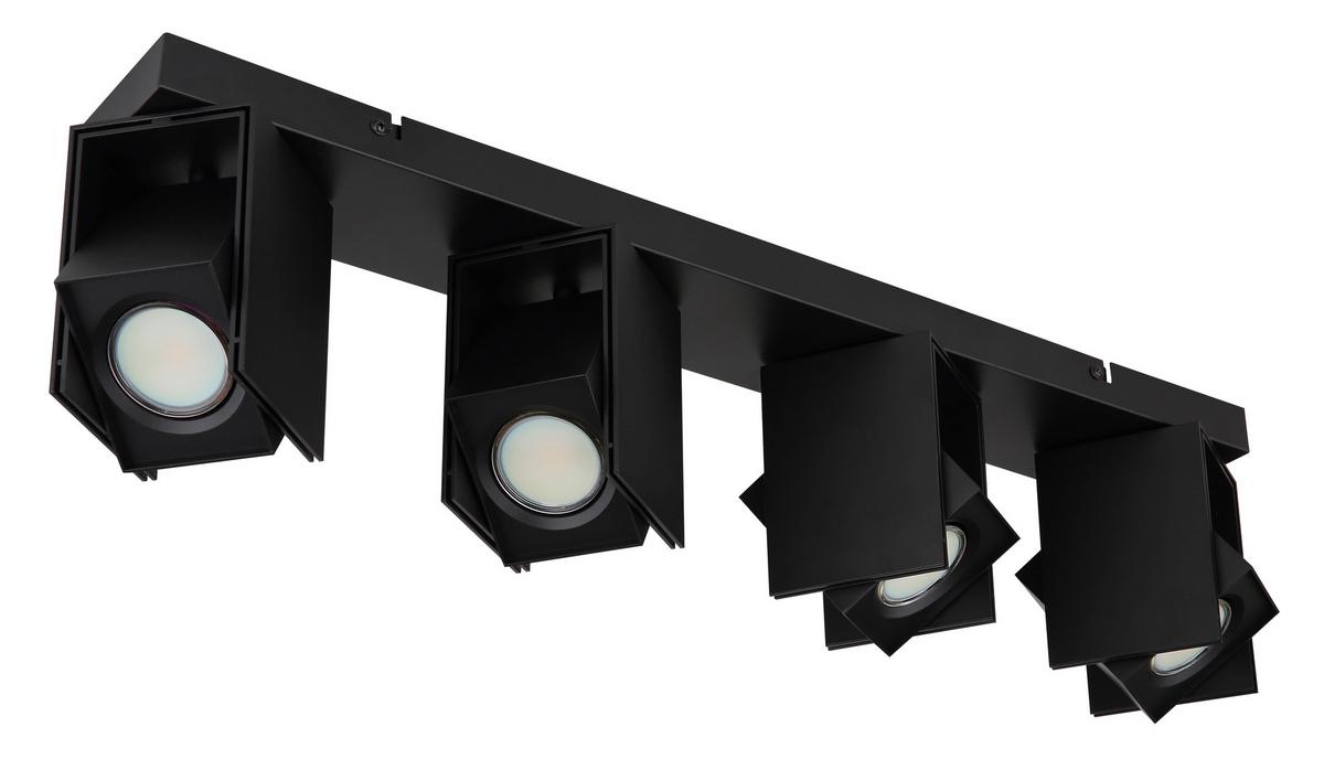 Strahler Rory in Schwarz max. 5 Watt - Schwarz, Design, Metall (61,2/8,4/15,7cm) - Globo