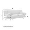 BÄDDSOFFA FUNKY - beige/lerfärgad, Modern, trä/textil (183/73/79cm) - Bessagi Home