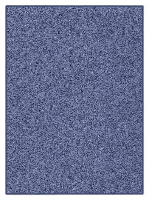 Covor țesut cu smocuri Justin 2 - albastru, Modern, textil (120/160cm) - Modern Living