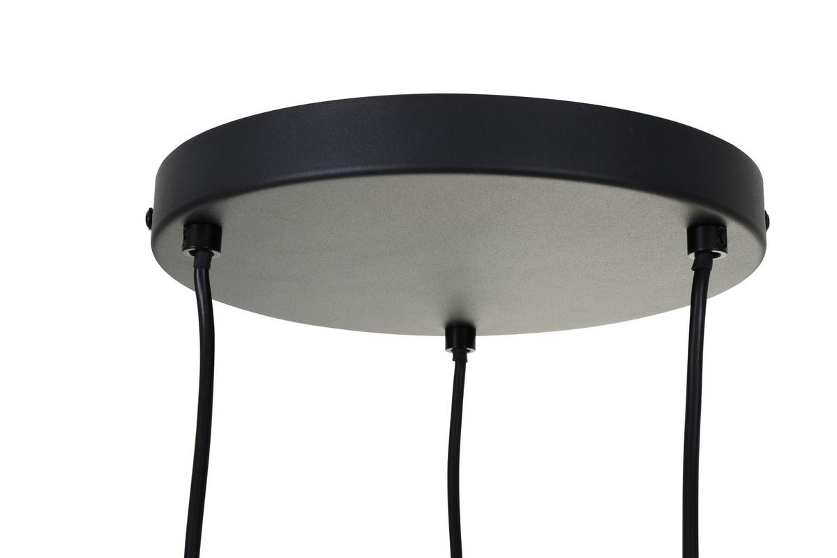 LAMPA WISZĄCA MAJA - czarny/szary, Trend, metal/szkło (29/120cm) - Novel