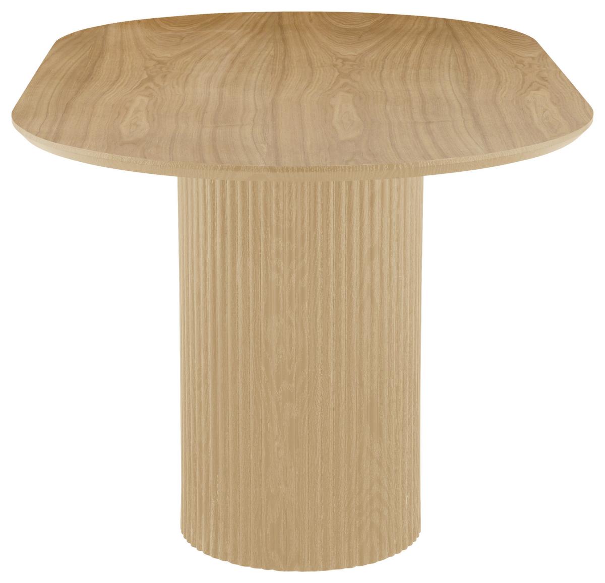 STÓŁ DO JADALNI LUIS - kolor dębowy, Lifestyle, materiał drewnopochodny/drewno (160/75/90cm) - MID.YOU