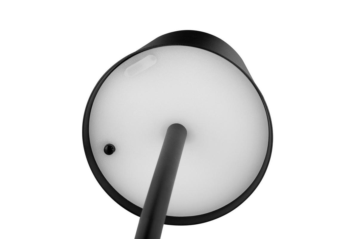 LAMPA SOLARNA MOBILE - czarny/biały, Basics, tworzywo sztuczne/metal (10,7/38cm) - Ambia Garden