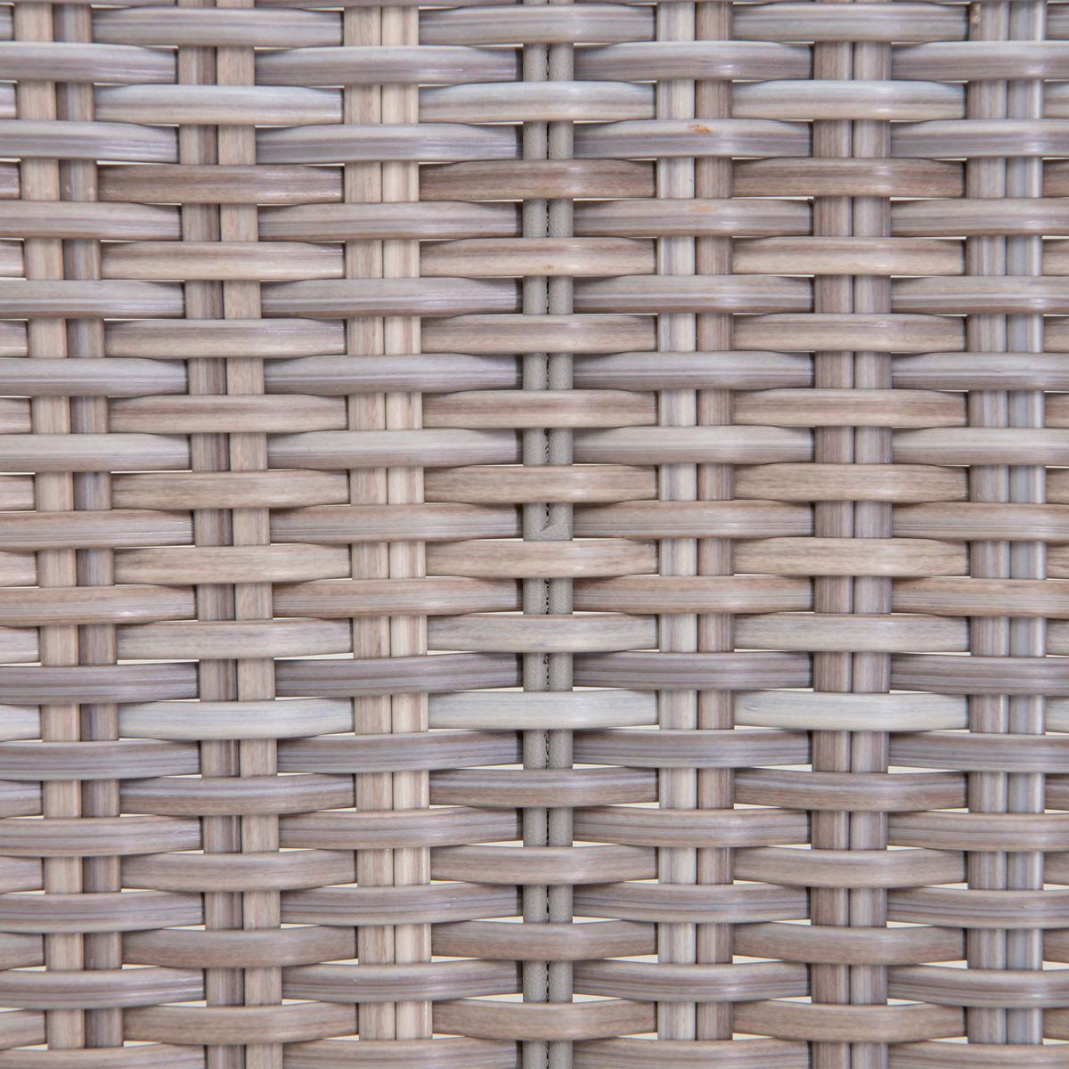 Doppelliege Tagesbett Porto Grau/Naturfarben - Naturfarben/Grau, Basics, Holz/Kunststoff (142/82/128cm) - Modante