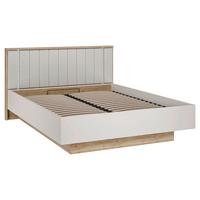 Krevet Seravel - boje hrasta/boje pijeska, Konvencionalno, drvni materijal/tekstil (160/200cm) - Modern Living